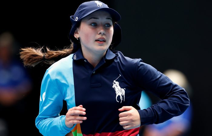 Ralph Lauren on Rod Laver Arena, Day 1 of the 2023 Australian Open at Melbourne Park, Monday, January 16, 2023. MANDATORY PHOTO CREDIT Tennis Australia/ ROB PREZIOSO