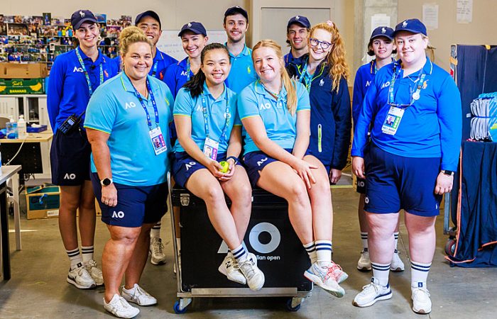 AO2023 WORKFORCE General staff at the 2023 Australian Open at Melbourne Park in Melbourne on Monday, January 23, 2023. MANDATORY PHOTO CREDIT Tennis Australia / AARON FRANCIS