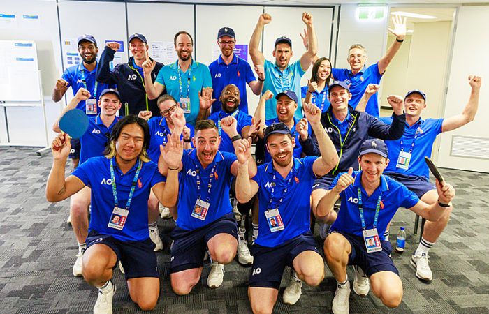 AO2023 WORKFORCE General staff at the 2023 Australian Open at Melbourne Park in Melbourne on Monday, January 23, 2023. MANDATORY PHOTO CREDIT Tennis Australia / AARON FRANCIS