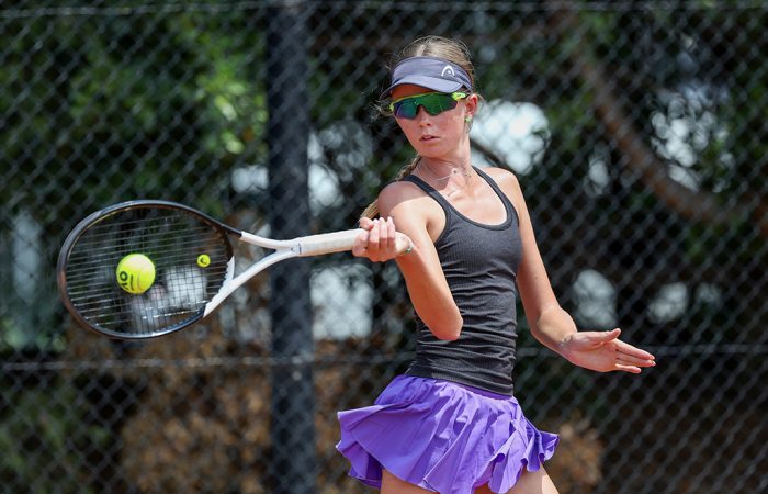 Brooke Komorowski is one of Australia's most promising juniors. Picture: Tennis Australia Brooke Komorowski is one of Australia's most promising juniors. Picture: Tennis Australia