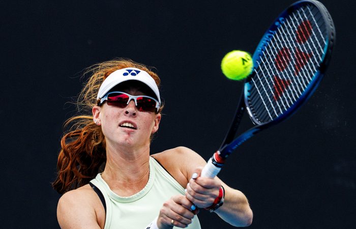 Maya Joint in action during Australian Open 2024. Picture: Tennis Australia Maya Joint in action during Australian Open 2024. Picture: Tennis Australia