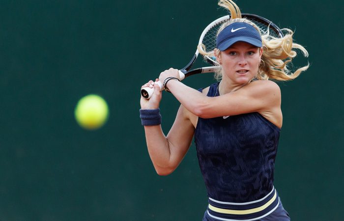 Emerson Jones in action at Roland Garros 2024. Picture: Tennis Australia