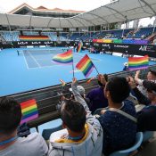 Glam Slam action during Australian Open 2021. Picture: Tennis Australia Glam Slam action during Australian Open 2021. Picture: Tennis Australia
