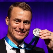 Lleyton Hewitt, Newcombe Medal, Australian Tennis Awards 2013. GETTY IMAGES Lleyton Hewitt, Newcombe Medal, Australian Tennis Awards 2013. GETTY IMAGES