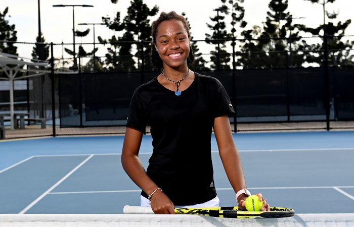 Lily Taylor at the National Tennis Academy in Brisbane. Picture: Tennis Australia Lily Taylor at the National Tennis Academy in Brisbane. Picture: Tennis Australia