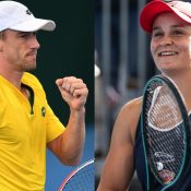 John Millman and Ash Barty have each experienced career highs in Adelaide.