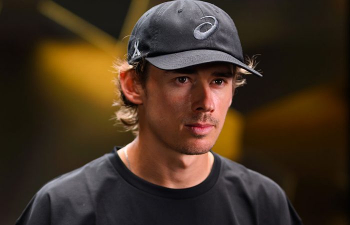 Alex de Minaur Alex de Minaur (Photo by TENNIS AUSTRALIA/JAMES GOURLEY)