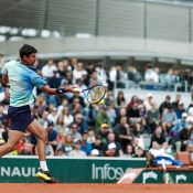 Alexei Popyrin during the French Open 2025 at Roland Garros (TENNIS AUSTRALIA/ MARK PETERSON)