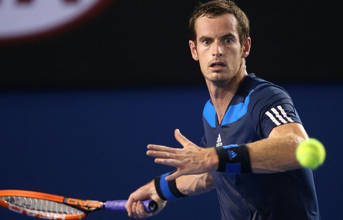 Andy Murray, Australian Open, 2014. GETTY IMAGES Andy Murray, Australian Open, 2014. GETTY IMAGES