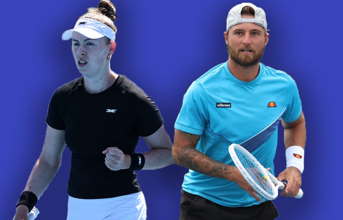 Talia Gibson and Omar Jasika scooped Australian Pro Tour singles titles this week. Talia Gibson and Omar Jasika scooped Australian Pro Tour singles titles this week.