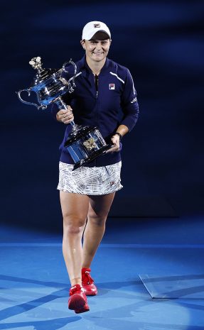 Ash Barty; Getty Images