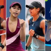 (L-R) Kaylah McPhee, Lizette Cabrera, Astra Sharma and Maddison Inglis all recorded career-high rankings in 2019. (Getty Images)