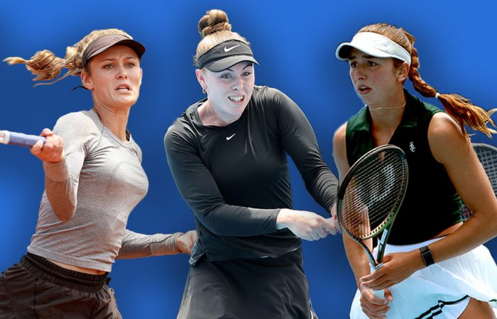 Kaylah McPhee, Talia Gibson and Petra Hule all featured in ITF finals this week. 