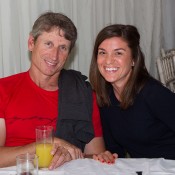 Jason Stoltenberg (L) and Bojana Bobusic; John Anthony