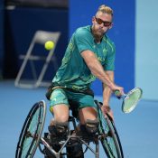 Ben Weekes at the Tokyo 2020 Paralympics.