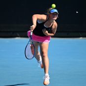 Charlotte Kempenaers-Pocz serves at AO 2022. 