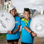 Judy Teggart Dalton and Kerry Melville Reid feature on the ANZ Commemorative Coin that will feature at AO 2021.