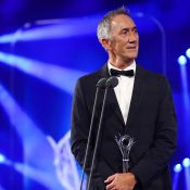 Darren Cahill accepts the award for Coaching Excellence - Performance at the 2024 Australian Tennis Awards. [Getty Images]