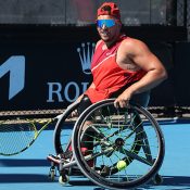 Dylan Alcott prepares for his final tournament at Australian Open 2022.