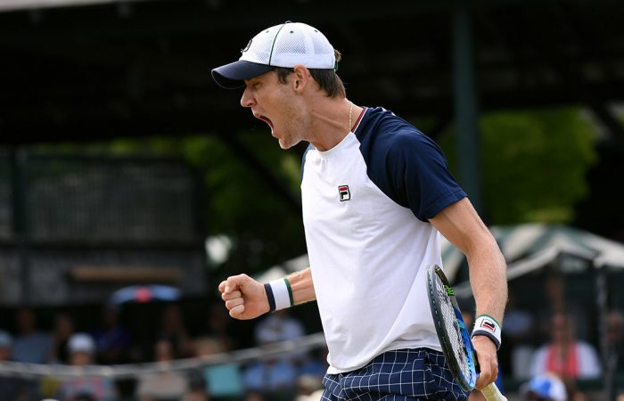 Matt Ebden in Newport Matt Ebden in Newport