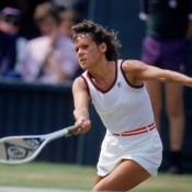 Evonne Goolagong Cawley, 1981. GETTY IMAGES