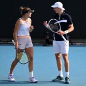 Olivia Gadecki and Marc Polmans at Australian Open 2023