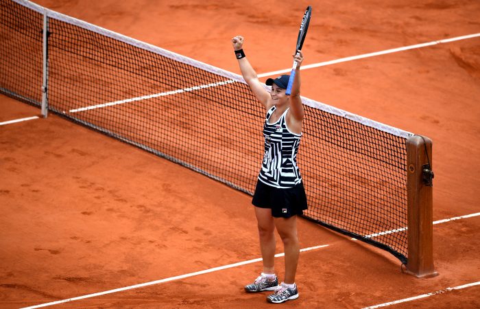 A SPECIAL MOMENT: Ash Barty celebrates winning Roland Garros in 2019. Picture: Getty Images A SPECIAL MOMENT: Ash Barty celebrates winning Roland Garros in 2019. Picture: Getty Images
