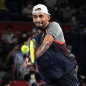 Nick Kyrgios at the Japan Open; Getty Images