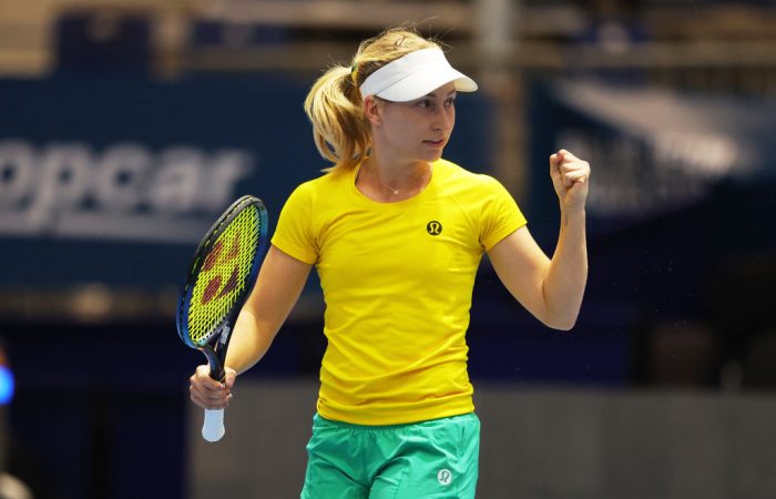 Daria Saville loves donning the green and gold to represent Australia. Picture: Getty Images