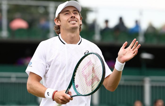 Alex de Minaur at Wimbledon 2024. Picture: Getty Images Alex de Minaur at Wimbledon 2024. Picture: Getty Images