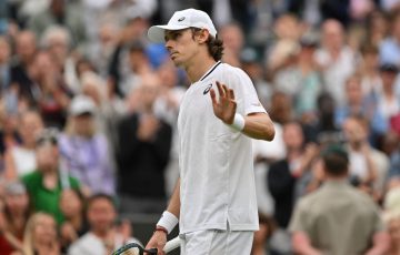 Alex de Minaur at Wimbledon 2024. Picture: Getty Images