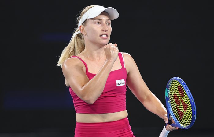 Daria Saville in action. Photo: Getty Images