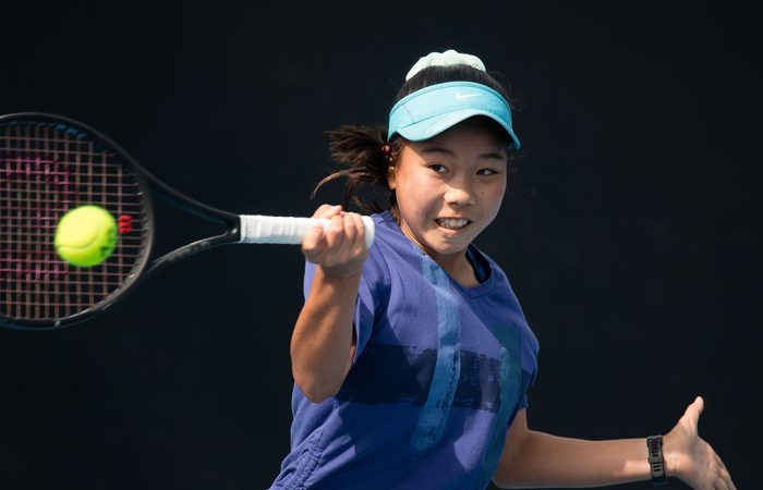 Hana Sonton December Showdown Hana Sonton in action at the December Showdown (credit: Elizabeth Xue Bai)