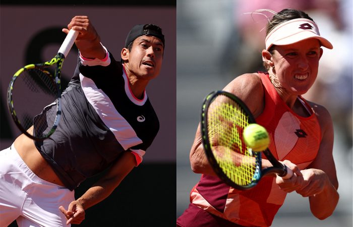 Jason Kubler and Storm Hunter (Getty Images)