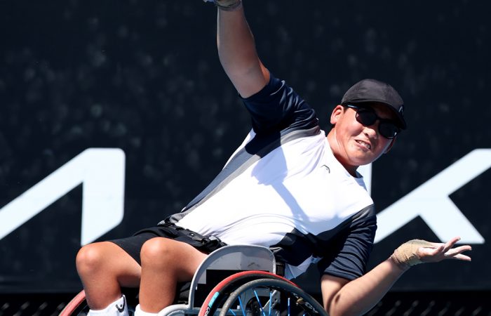 Jin-Woodman-at-AO-2025 Jin Woodman is a winner on debut at AO 2025.