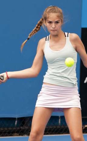 12th of December 2011. Optus 12s Australian Championships. Mae Dumrigue