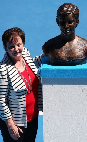 Kerry Reid, Australian Open, 2014, Melbourne Park. GETTY IMAGES