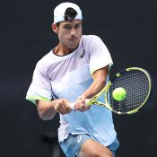 Jason Kubler competes at AO 2023