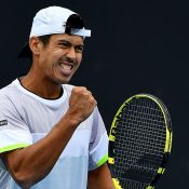 Jason Kubler in action at Australian Open 2023; Tennis Australia 
