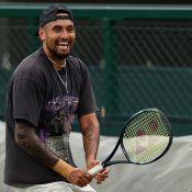 Nick Kyrgios at Wimbledon 2023; Getty Images 