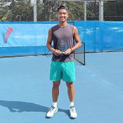 Li Tu is crowned champion in the Pro Tour event in Traralgon.