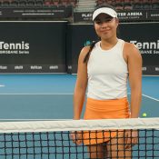 LIzette Cabrera at Pat Rafter Arena in Brisbane 