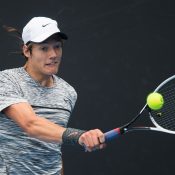 Matthew Dellavedova in action during the 18/u Australian Championships as part of the December Showdown at Melbourne Park; Elizabeth Xue Bai