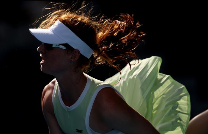 Maya Joint will contest her first WTA final in Rabat, Morocco; Getty Images