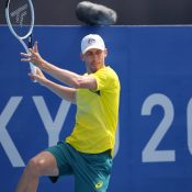 John Millman at the Tokyo Olympics