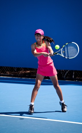 13 December 2011. Natasha Van Bemmel at the Optus 12s Australian Championships. Tom Ross