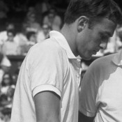John Newcombe (left) and Tony Roche, Wimbledon. GETTY IMAGES