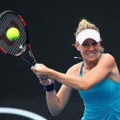 Olivia Rogowska in action during Australian Open 2017 qualifying; Getty Images