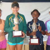 Jaimee Fourlis, Aleksa Cveticanin, Benard Nkomba and Kody Pearson