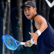 Rinky Hijikata at the Adelaide International; Getty Images 
